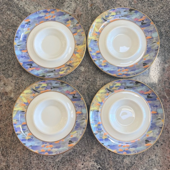 Mikasa Montmartre cups and saucers, bread and butter plates, and salad plates - Picture 13 of 17